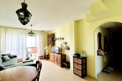 Zona de estar de Almerimar Seaside Flat