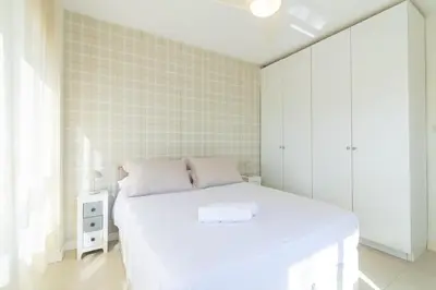 Cama o camas de una habitación en Paraíso Frente al Mar con Piscina - By Aloha Palma