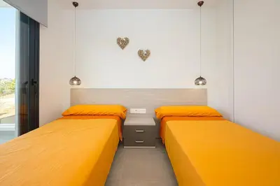 Cama o camas de una habitación en Barzinu - Isla del Fraile