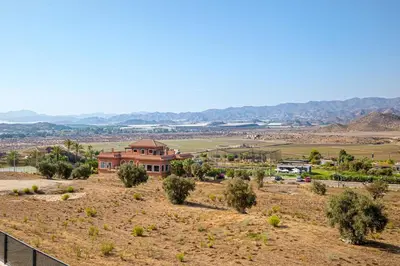 Paisaje cerca de esta villa