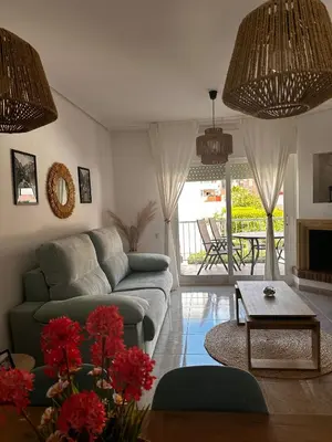 Zona de estar de Alojamiento en Aguadulce 1