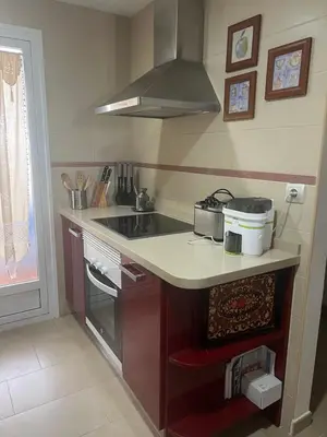 Una cocina o zona de cocina en Alvynat Playa Mar de Pulpi