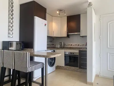 Una cocina o zona de cocina en RESIDENCIAL OASIS 5