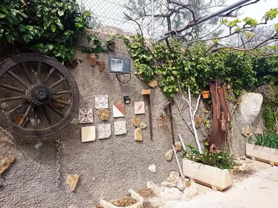 Jardín al aire libre en Cortijo El Pilón