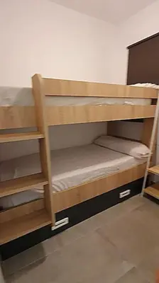 Cama o camas de una habitación en SweetWater Beach - Apartamento turístico en zona puerto