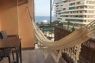 Un balcón o terraza de SweetWater Beach - Apartamento turístico en zona puerto