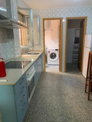 Una cocina o zona de cocina en Piso céntrico