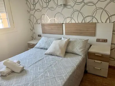 Cama o camas de una habitación en PENSION NAVAS