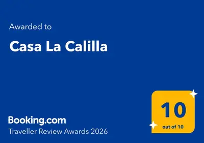 Certificado, premio, señal o documento que está expuesto en Casa La Calilla