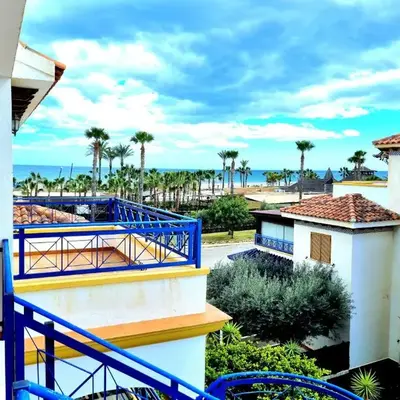 Apartamento dos dormitorios Veramar 5 1ª línea de playa con vistas al mar