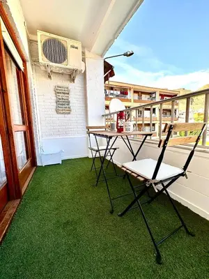 Un balcón o terraza de Apartamento Texas