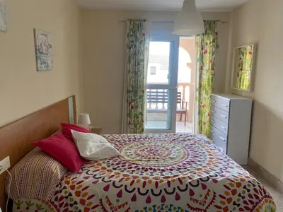 Cama o camas de una habitación en Apartamento Portofino Sun & Beach