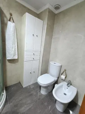 Un baño de Apartamento El Zapillo III
