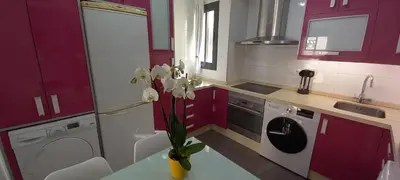 Una cocina o zona de cocina en Apartamento El Zapillo III