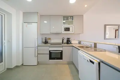 Una cocina o zona de cocina en Rumba