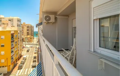 Un balcón o terraza de Apartamento En Almería