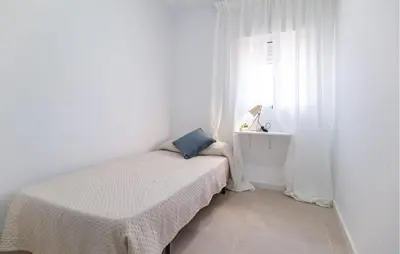 Cama o camas de una habitación en Apartamento En Almería