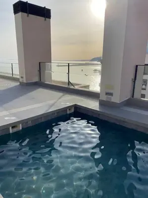 Piscina en o cerca de Casa del Mar luxury. Primera linea de playa