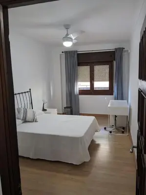 Cama o camas de una habitación en Apartamento Zapillo Almería