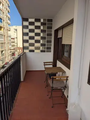 Un balcón o terraza de Apartamento Zapillo Almería