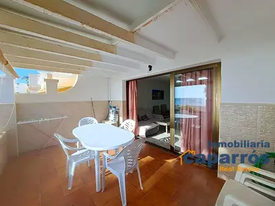 Plano de Apartamento tres habitaciones Las Ventanicas - Mojácar Playa