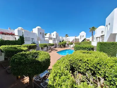 Piscina en o cerca de Torrelaguna Atico - WiFi, terraza & piscina comunitaria