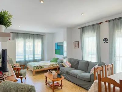 Zona de estar de Apartamento La Aldea de Puerto Rey 2 - Vera Playa