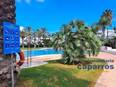 Certificado, premio, señal o documento que está expuesto en Apartamento La Aldea de Puerto Rey 2 - Vera Playa