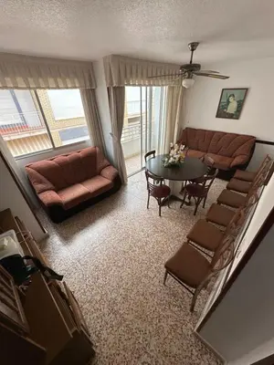 Zona de estar de Schönes ruhiges zentrales Apartment in Aguilas