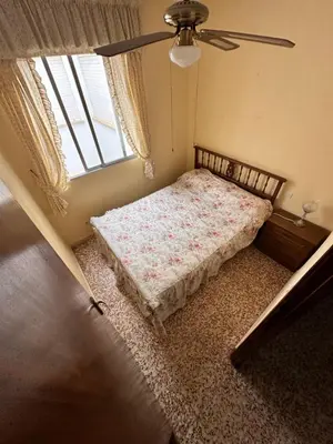 Cama o camas de una habitación en Schönes ruhiges zentrales Apartment in Aguilas