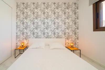 Cama o camas de una habitación en Casa Sana