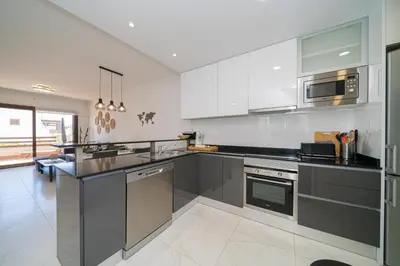 Una cocina o zona de cocina en Casa Sana