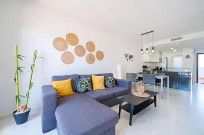 Zona de estar de Casa Sana