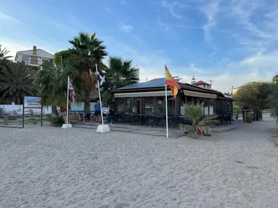 Plano de The three bedrooms Casa Barta - 300m from the beach with a beatiful see view from the terrace and private parking
