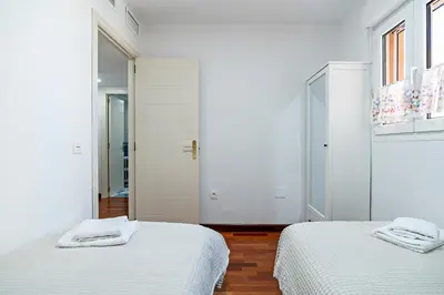 Cama o camas de una habitación en Vista del Mar Residencial