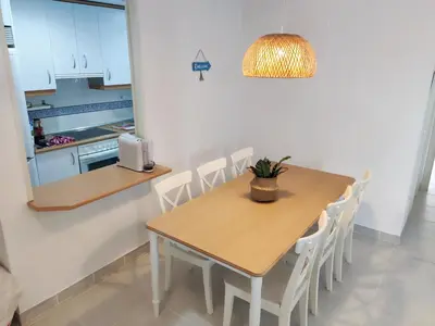 Una cocina o zona de cocina en Urbanización Altos de Nuevo Vera