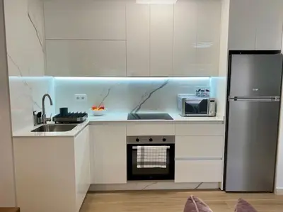 Una cocina o zona de cocina en Piso en el corazón de Águilas