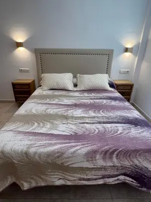 Cama o camas de una habitación en Piso en el corazón de Águilas