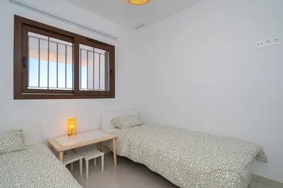 Cama o camas de una habitación en El Paseo