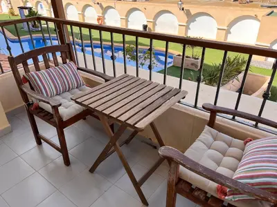 Piscina en o cerca de Bonito apartamento