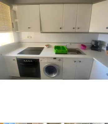 Una cocina o zona de cocina en Apartamento El Mirador