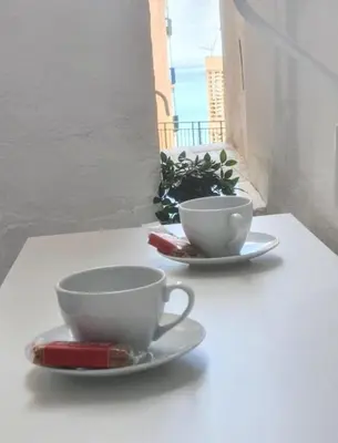 Utensilios para hacer té y café en La Casa de Tobías - Puerto Deportivo de Aguadulce