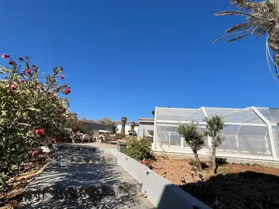 Jardín al aire libre en Castillo de Ralph