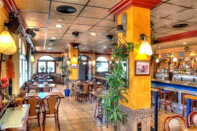 Un restaurante o sitio para comer en Venta de Terreros