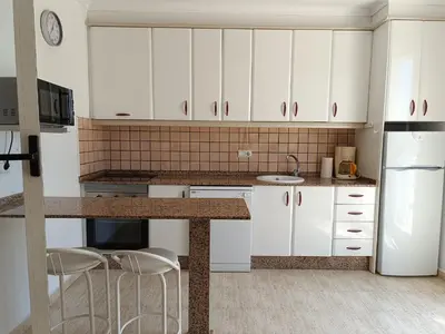 Una cocina o zona de cocina en Vera Natura Apartamento Esperanza