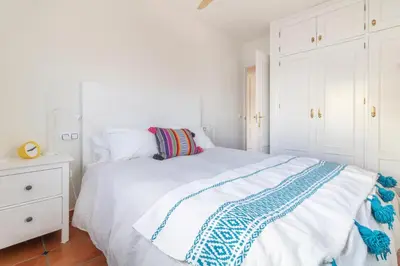 Cama o camas de una habitación en Casa Mariposa