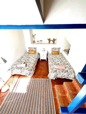 Cama o camas de una habitación en Casa Mariposa