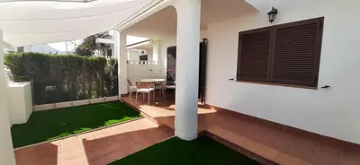 Jardín al aire libre en La Ortiguilla