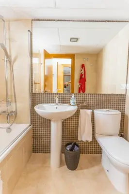 Un baño de La Flamenca