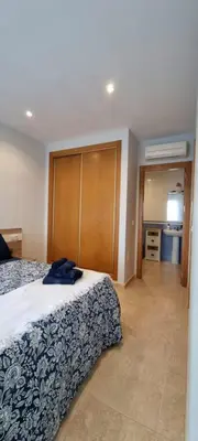 Cama o camas de una habitación en El Rincón de Vera Playa
